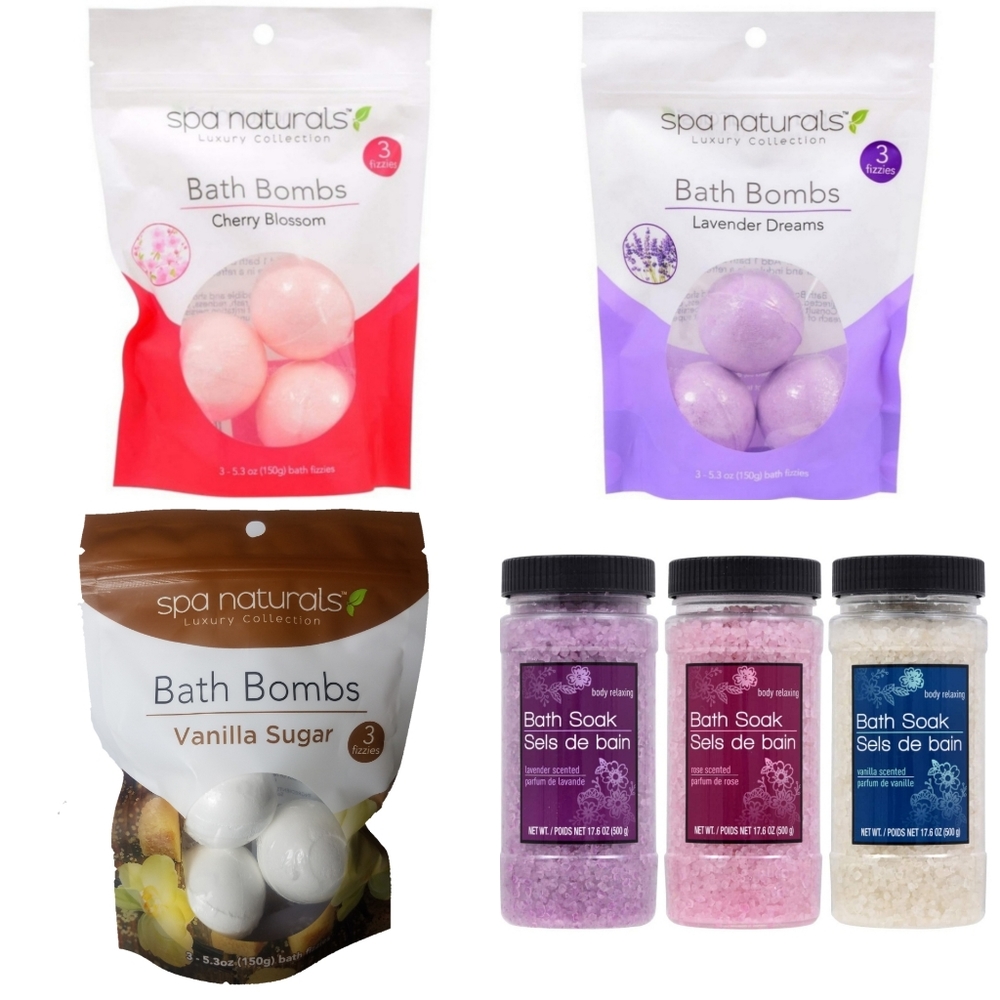 10/$25 BATH ACCESSORIES BUNDLE